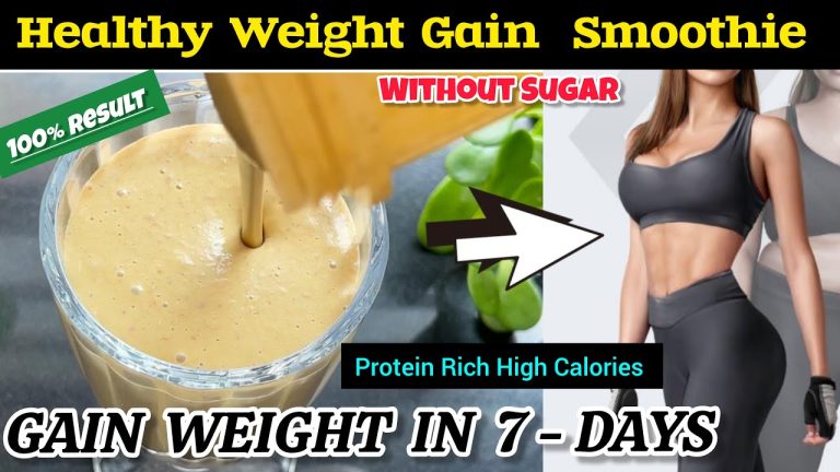 Weight Gain Smoothie – Result Guaranteed | How to Gain Weight Fast in 7 Days | Weight Gain Recipe