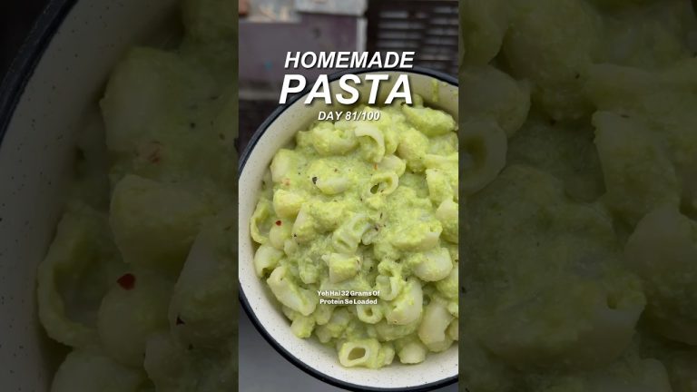 Homemade Pasta With 32g of Protein