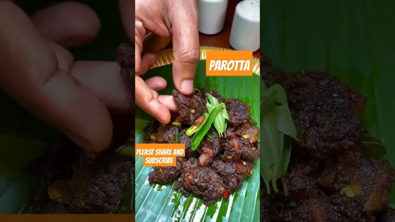 Kerala special parotta beef fry 🍪🥩🧆