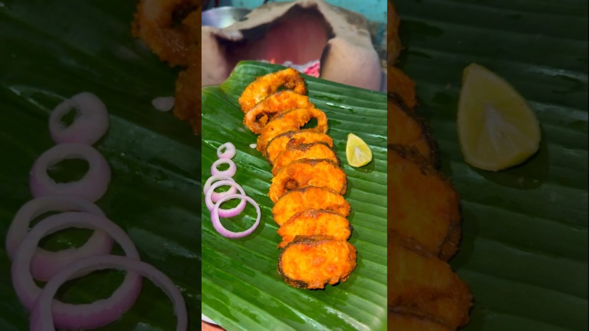Fish pakoda recipe ASMR मछली के पकोड़े 😋 crispy fish village style #fish #shorts #cooking