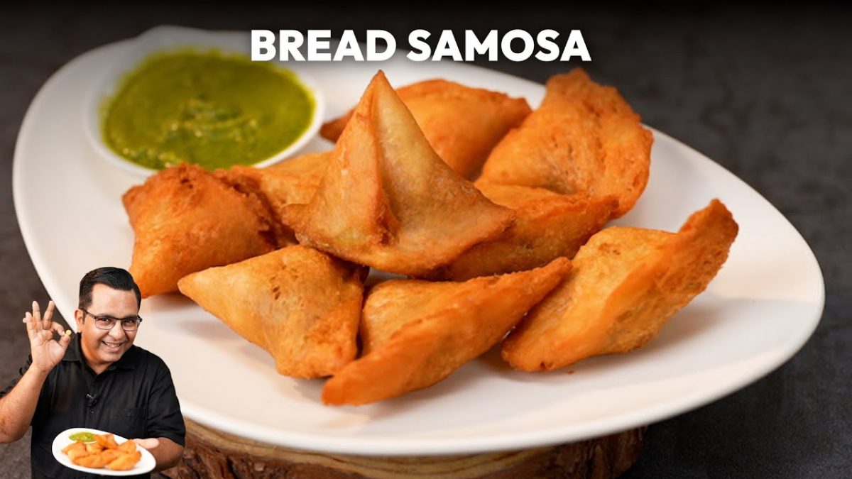 Quick Bread Samosa Recipe | ब्रेड से बनाइए समोसे फटाफट | chef Ajay Chopra | Easy snack recipe