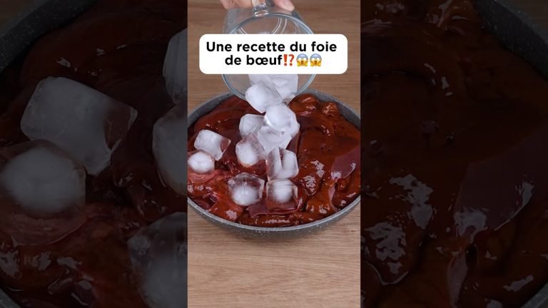 Une recette du foie de bœuf⁉️😱😱#cooking #recette #delicious #beef #liver #découverte #pourtoi #fyp