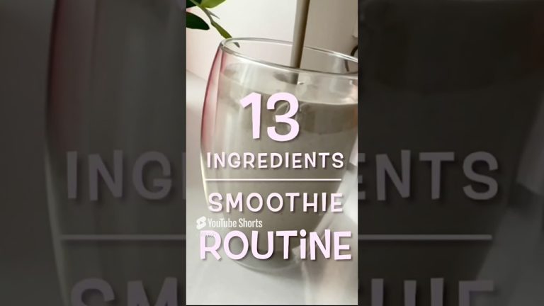 How To Make Nutritious Smoothie – Your Daily Boost!  #greensmoothie #smoothie #shorts