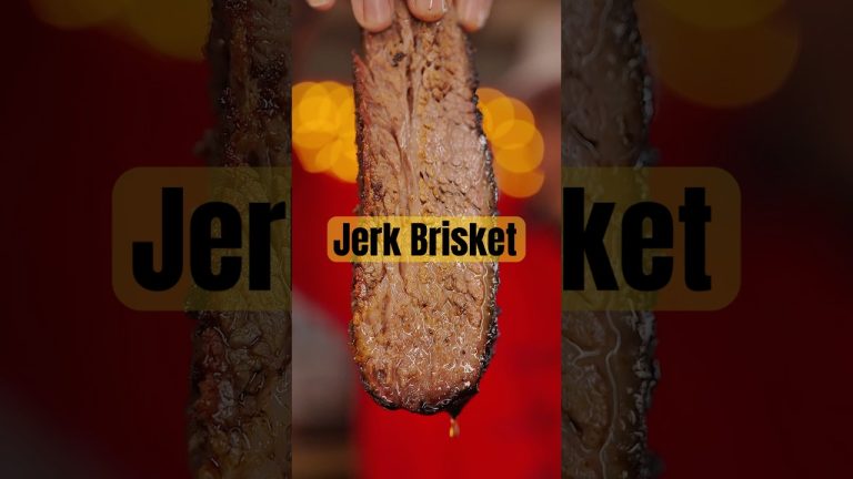 Jerk Brisket #brisket #bbq #smokedbrisket #jerkbrisket #tftibbq #bbqfood