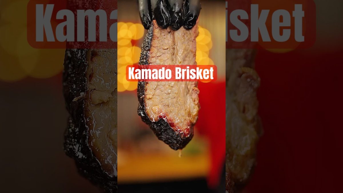 Kamado Brisket #brisket #kamadojoe #smokedbrisket #bbq #tftibbq