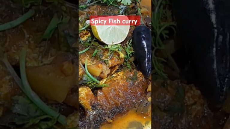 Spicy Fish curry #cookingchannel #indianfood #recipe #foodie #like