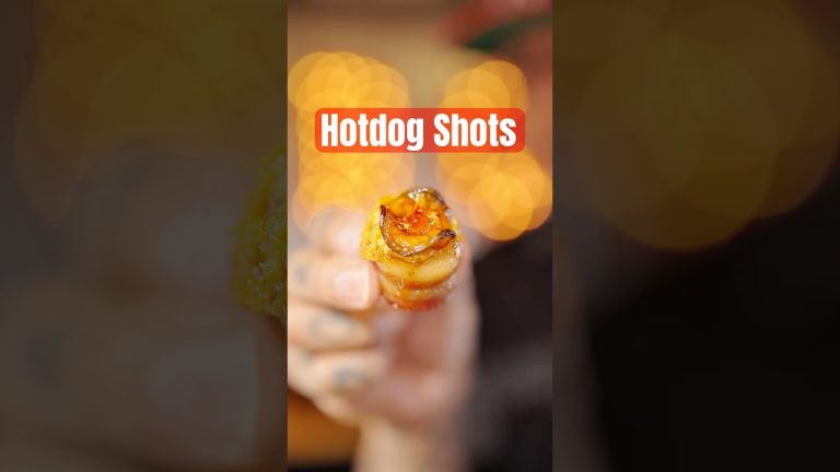 Hotdog Shots #gamedayfood #gamedayeats #appetizerideas #bbq #tftibbq