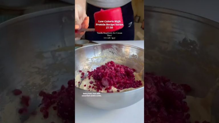 Low Calorie Ice Cream Bites | 3 Ingredients | TAP for recipe! #easyrecipe #dessert #icecream #food