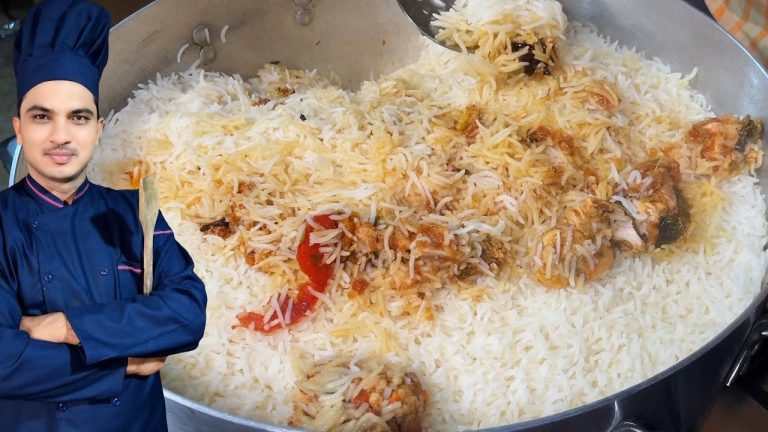 2 Kg White Chicken Biryani Recipe|Special White Chicken Biryani Recipe|Chef M Afzal|