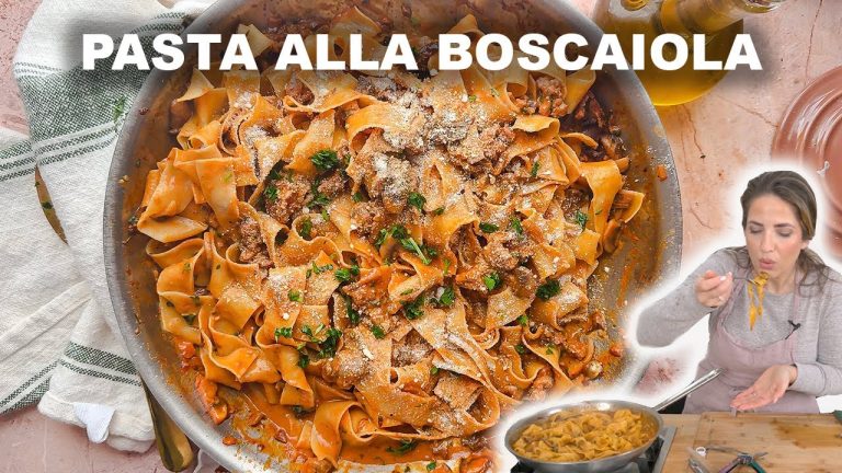 Pasta alla Boscaiola – A Dish You Don't Want To Miss!
