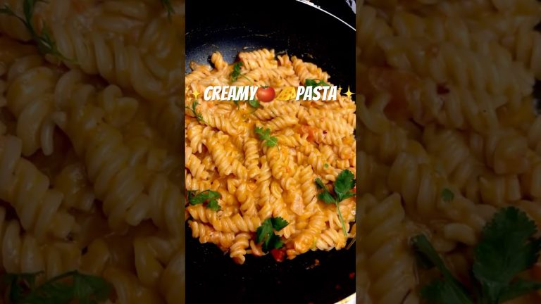 Viral 3minutes Creamy🍅Cheese pasta😍😋 #youtubeshorts #shorts #food #pasta #trending