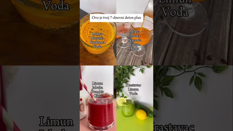 7 napitaka za 7 dana! Preuzmi još video recepata besplatno u opisu profila! #detox #mama #tjedan