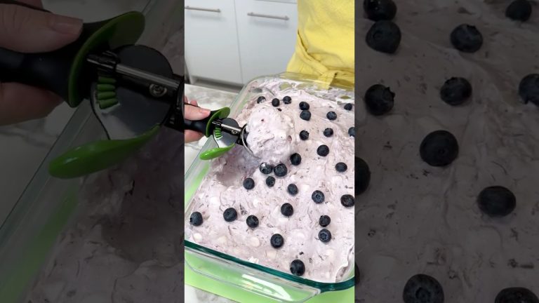 Easy no bake dessert #easyrecipe  #recipe #dessert #nobake #blueberry