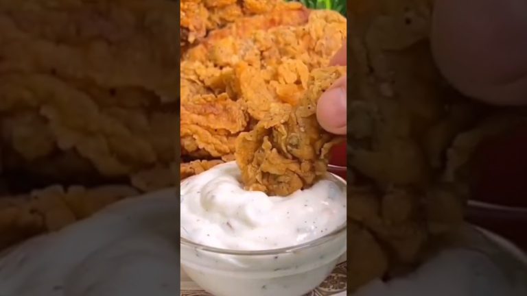 Crispy Chicken Strips Recipe | #shorts