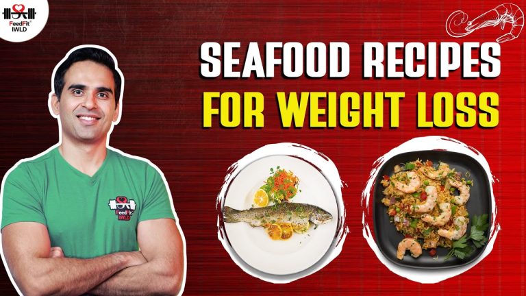 Seafood Recipes for Weight Loss | Healthy Fish and Prawn Recipe | Indian Prawns Diet by Richa Kharb