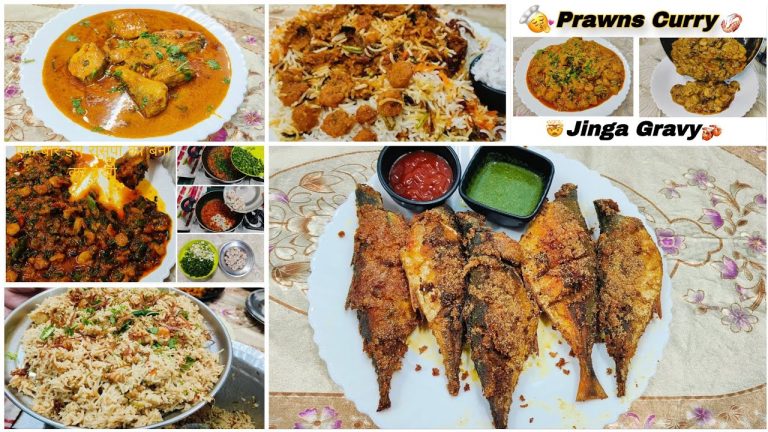 🐠The Seafood Feast: Pulao, Biryani & Gravy! 7Days Recipe | For Seafood Recipes |For Seafood Lover🍤