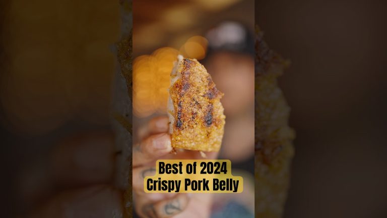 Best of 2024: Crispy Pork Belly #chicharon #porkbelly #crispy #openfirecooking #tftibbq #bbq