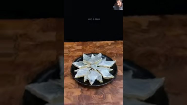 kaju katli by home made product, #shorts #recipe #sweet #dessert #reaction