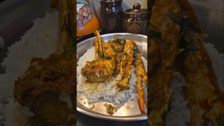 Minivlog#288 இன்னைக்கி நண்டு கூட ஒரே சண்டதான்🦀🍃Nandu Gravy🍛✨️ #shorts #shortfeed #shortvideo #food