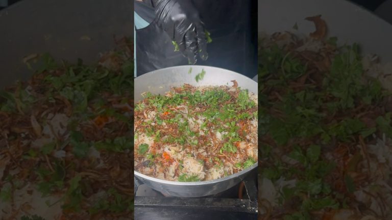 Chicken Biryani Recipe 🍗 #shorts #food #viral #biryani