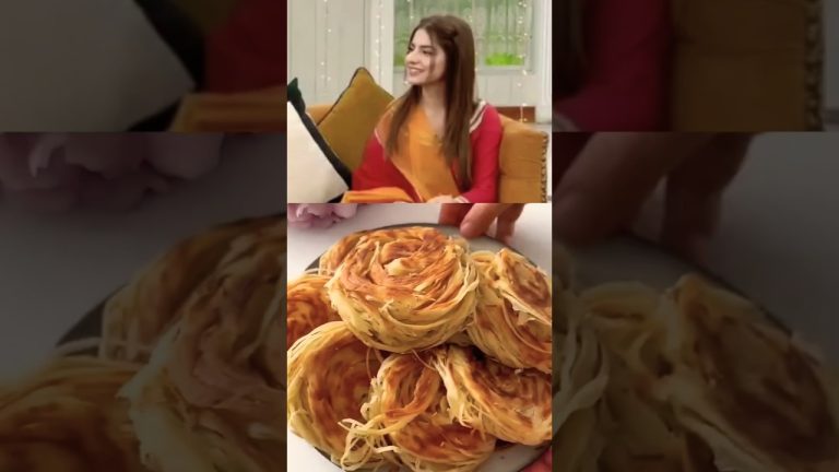 😮Dananeer ki special lacha pratha recipe|how to make lachaa pratha| #short #youtubeshorts#viralvideo