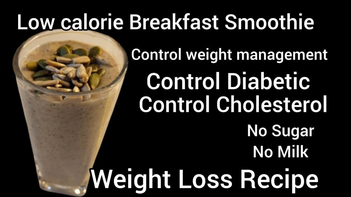 Low Calorie Breakfast Smoothie/Weight Loss Smoothie Malayalam/Oats Smoothie for weight Loss