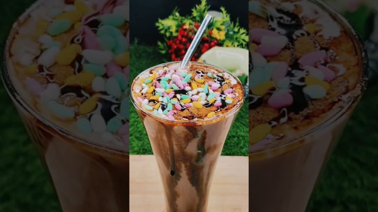 Dark fantasy milkshake 🤤😋|#shorts #Asmr #trending # food