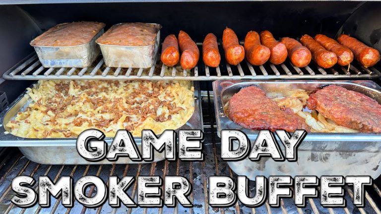 GAME DAY SMOKER BUFFET – Damit bekommst Du die ganze Mannschaft satt!
