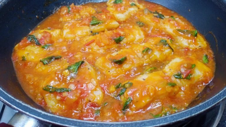 KAKAIBANG FISH FILLET RECIPE NA HEALTHY, MASUSTANSYA AT NAPAKASARAP! #fishintomatoandbasilsauce