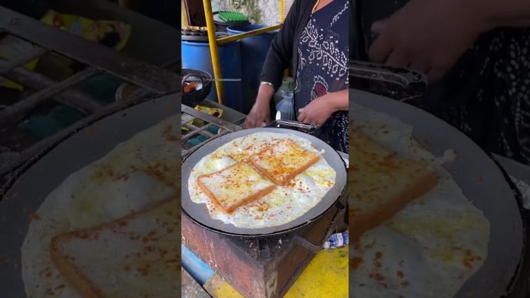 ￼ 🍞🍳Bread Omelette #shorts #short #shortvideo #omelette #bread #food #foodlover