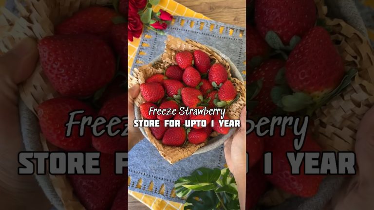 Store Strawberry upto 1 Year & use to make your fav dishes