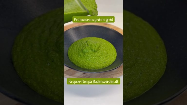 Professorens grønne grød. Se opskriften på Madens Verden ❤️ #food #healthy #yummy