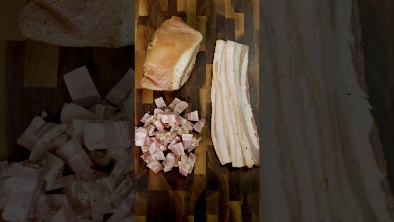 Bacon vs. Pancetta vs. Guanciale