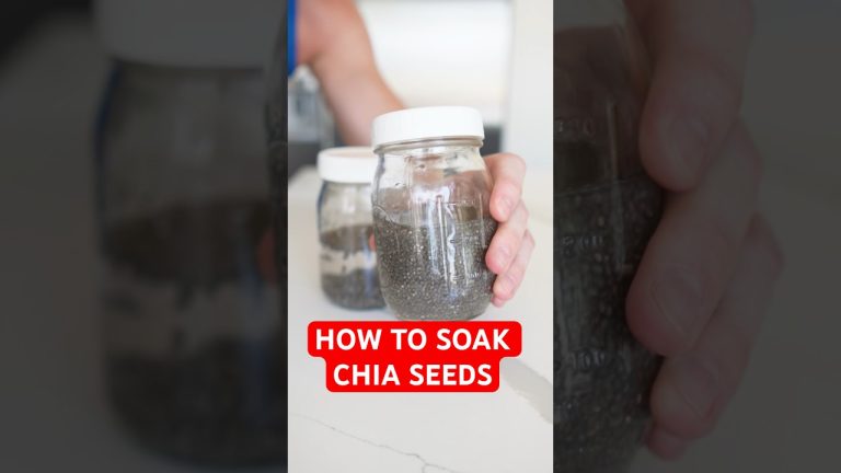 How To Soak Your Chia Seeds Before Adding To Your Smoothie | LiveLeanTV