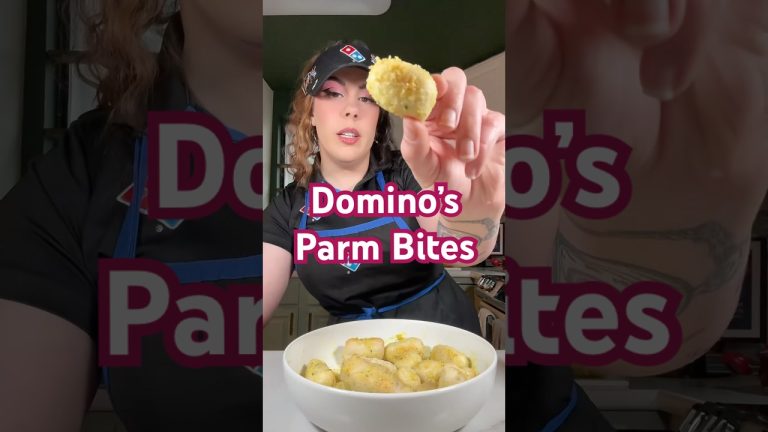 MAKING DOMINOS PARMESAN BREAD BITES AT HOME?? | COPYCAT RECIPE #recipe #food #shorts