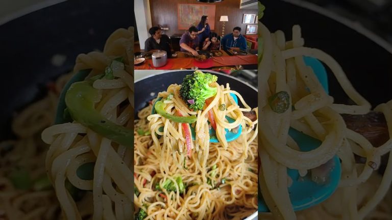 Trending Noodles Recipe By Love Yapa's Cast | Noodle Recipe | Farah Khan Amir Khan Son Movie