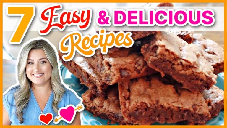 WARNING! – These 7 EASY Desserts Are Too Good to Resist!