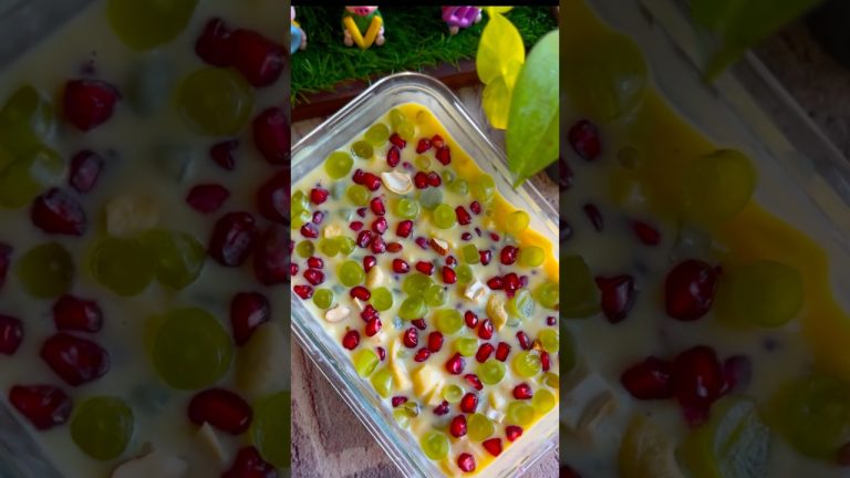 🔥😋எச்சு ஊற வைக்கும் FRUIT CUSTARD 😍Fruit custard recipe Tamil #cookwithcomali #vijaytv #shorts