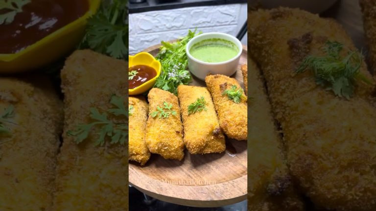 Chicken Malai Bread Pockets Ramdan Special Recipe