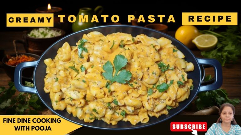 CREAMY TOMATO PASTA I QUICK & EASY PASTA RECIPE I MACARONI PASTA I PASTA RECIPE I PASTA LOVE
