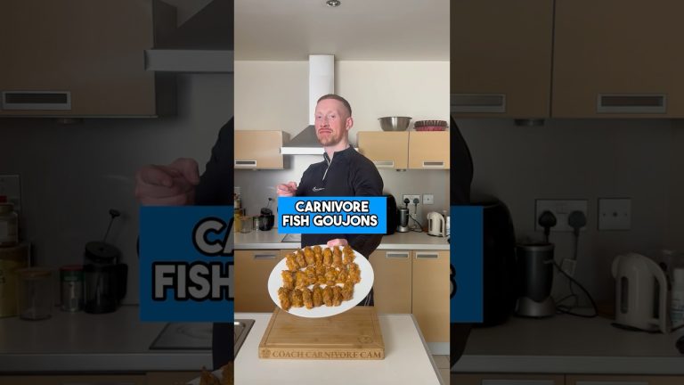 Carnivore Diet Fish Goujons #carnivore #carnivorediet #recipe #seafood #fish #lowcarb