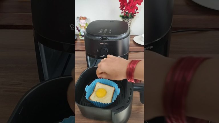 10 Minutes Breakfast Egg Toast Recipe in Air Fryer – Bread breakfast recipes – Airfryer Recipes