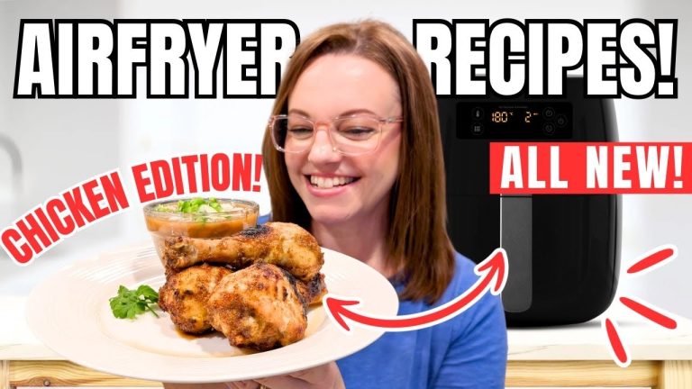The ONLY 3 Air Fryer Chicken Recipes You’ll Ever Need!