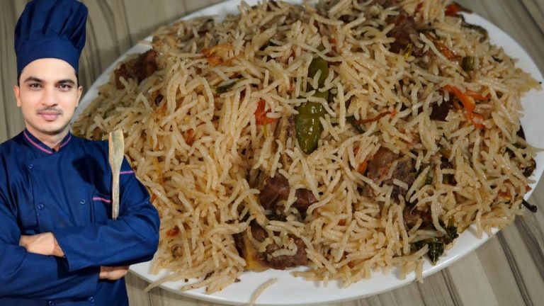 Degi Yakni Pulao Recipe|Beef Yakni Pulao Recipe By Chef M Afzal|