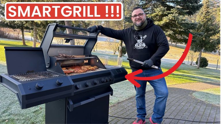 WAHNSINN!!! DIESER GRILL hat ein Tochscreen und funktioniert !!! — Klaus grillt