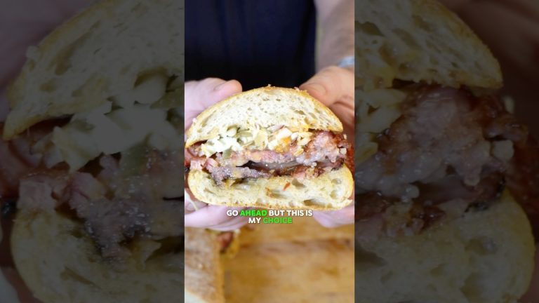 McRib Our Way! #mcrib #mcribcopycat #mcdonalds #mcribourway #babybackribs #ribsandwich #recipe