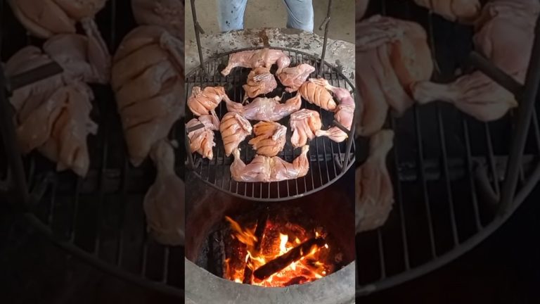 CHICKEN BARBECUE/ Crispy Grilled Chicken /ROASTED CHICKEN 🐔🍗 #shorts #trending #chickenbarbecue
