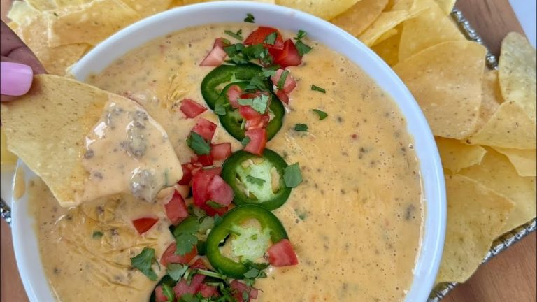 The Ultimate Rotel Dip with Ground Beef & Sausage | Easy & Cheesy Party Recipe!