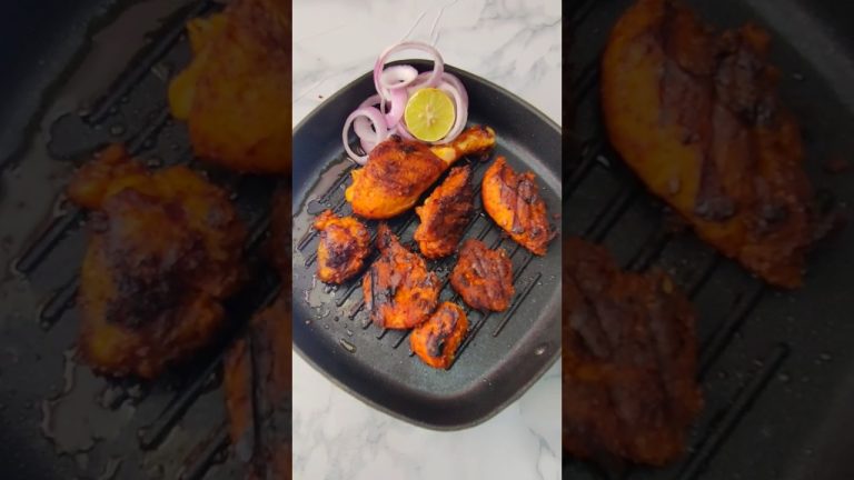 Grilled Chicken recipe/pan-grilled chicken /masala grill chicken recipe #grilledchicken