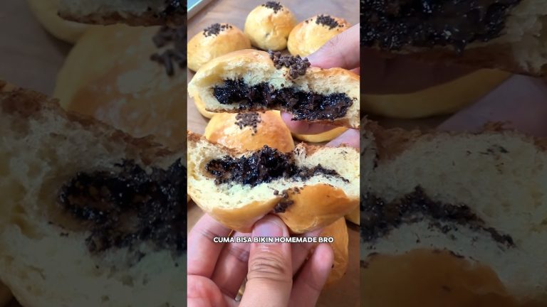 Resep Roti Manis Cokelat Buns #resepmudah #idejualan #roti #rotimanis #reseprumahan